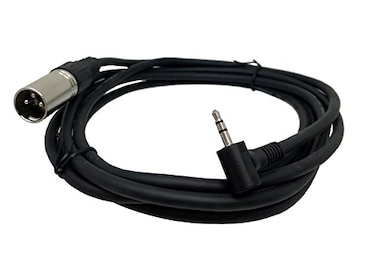 Tetra-Teknica TetraTeknica TourPro Series MC0210 RightAngle 35mm TRS to XLR 3 Pin Male Microphone Cable 9 Feet