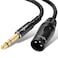 Twozoh XLR 14 Inch Jack TRS Cable Balanced 635mm Plug to XLR Male Stereo Guitar Cable 33FT ProfessionalHiFi