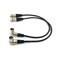 WJSTN RightAngle Male XLR to Straight Female XLR Cable 1FT XLR Microphone Audio Adapter for Camera Mixer Audio Interface 2 Pack