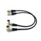 WJSTN RightAngle Male XLR to Straight Female XLR Cable 1FT XLR Microphone Audio Adapter for Camera Mixer Audio Interface 2 Pack