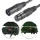 wonsung 4PCS 1m DMX Cables 512 XLR Cable 32ft 3 Pin True Male to Female for Microphone Stage Lights
