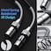 Kxable XLR Microphone Cables 3FT 2Pack XLR Male to Female Balanced Mic Cable 3Pin Shielded Speaker Cord Zinc Alloy Connectors Premium 22AWG Pure Copper Metal Spring SR Recording Studio Podcast