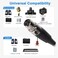 XMSJSIY 3Pin Mini XLR Connector TA4F Adapter Female Plug Mic Microphone Audio ConnectorMini XLR Cable Ends Replacement FPlug Audio Socket4PCS 3Pin Mini XLR Female