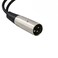 Yeung Qee 1 ft XLR Male to Dual XLR Female Mic Combiner Y Cord Balanced Microphone Adaptor Patch Cable