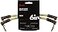 Fender Deluxe Series Instrument Cable 6 Inches AngleAngle Tweed 2Pack