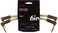 Fender Deluxe Series Instrument Cable 6 Inches AngleAngle Tweed 2Pack