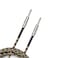 D'Addario DAddario Guitar Cable Guitar Lead Instrument Cable Guitar Accessories Braided Cable 10 Feet305 Meters Camouflage 1 Pack
