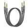 Elebase 14 Inch TRS Instrument Cable 33ft 2PackStraight 635mm Male Jack Stereo Audio Interconnect Cord635 mm Balanced Line for Electric GuitarBassKeyboardAmplifierAmpSpeakerEqualizer