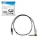 HQRP TA4F Mini Connector to 14 Right Angle Instrument Cable Compatible with Line6 Relay G50 G55 G90 Digital Wireless Guitar System TBP12 Transmitter 980330003