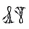 Kurrent Electric 2 Pack of 3 Way Split Effects Pedal DC Power Cables for CIOKS Power Supplies