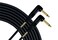 Mogami Gold Instrument RR Right Angle to Right Angle 3 Electric Guitar Instrument Cable 14 Inch TS to TS Electric Guitar Cable 3ft Right Angle Connectors OFC Core AntiNoise Pro Audio Quality