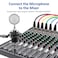 DREMAKE XLR Male to XLR Female Speaker Cable 3 Pin Pro Audio Mic Patch CordShielded and Balanced Microphone Cable for Most Demanding StudioBroadcast Use 10 FootBlack