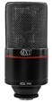 MXL 990 Condenser Microphone for Podcasting Singing Home Studio Recording Gaming Streaming Red LED lights XLR Large Diaphragm Blaze