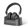 Avantree Audition 3 Bluetooth OverEar Headphones with Wireless Charging Dock 50H Battery aptXAdaptive Clear Voice Compatible with Bluetooth TVs