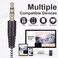 Gadpiparty Clip On Headphones Koss Clip On Headphones Wired Headset Compatible with Mp3 Player Computer TV DVD