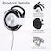 Gadpiparty Clip On Headphones Koss Clip On Headphones Wired Headset Compatible with Mp3 Player Computer TV DVD