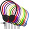 Maeline Bulk OnEar Headphones with 35 mm Headphone Plug 30 Pack Multi