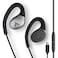 Avantree Resolve Lightning Wired OpenEar Earbuds wMic OverEar Hook for Women Kids Young Men wSmall Ears Ideal for Office Outdoor Home SmallMedium Size
