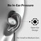 Avantree Resolve Lightning Wired OpenEar Earbuds wMic OverEar Hook for Women Kids Young Men wSmall Ears Ideal for Office Outdoor Home SmallMedium Size