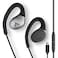 Avantree Resolve Lightning Wired OpenEar Earbuds wMic OverEar Hook for Women Kids Young Men wSmall Ears Ideal for Office Outdoor Home SmallMedium Size