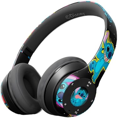 iJoy Disney Lilo Stitch Bluetooth OverEar Headphones Wireless Foldable Headset with Builtin Microphone for Adults and Kids Comfortable Auriculares Electronics