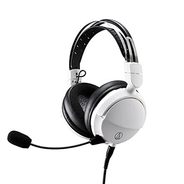 Audio-Technica AudioTechnica ATHGL3WH ClosedBack Gaming Headset White