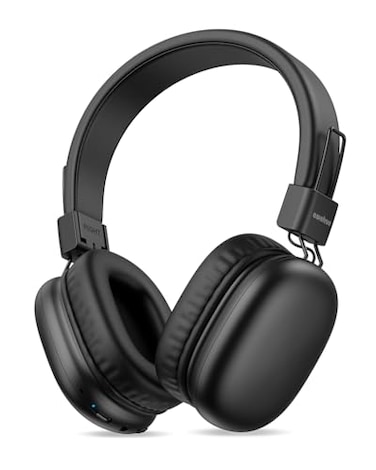 awatrue Kids Bluetooth Headphones OverEar Wireless Headphones with Microphone SafeVolume 85dBA Bluetooth 54 Foldable Lightweight and Comfortable 50H Playtime USBC Charging Black