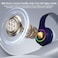Candy Bila Kids Bluetooth 60 Headphones with LED Light 85Hours Playtimes TypeC Fast Charging 8594dB Volume Limited Comfort Wireless Headphones with Builtin Mic Wired TF Card Mode Navy Blue