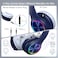 Candy Bila Kids Bluetooth 60 Headphones with LED Light 85Hours Playtimes TypeC Fast Charging 8594dB Volume Limited Comfort Wireless Headphones with Builtin Mic Wired TF Card Mode Navy Blue