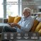 SIMOLIO Wireless Headphones for TV Watching wClarified Dialog 164FT Range TV Headset for Seniors wBalance Control Enhanced Voice TransmitterCharging Dock Gifts for Elderly No Audio Delay