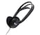 Williams AV Williams Sound HED 027 Heavyduty Folding Mono Headphones Adult Size 100mW Max Power Input 35mm Plug 39 Cord Compatible with Receivers and Pocketalkers Black