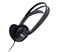 Williams AV Williams Sound HED 027 Heavyduty Folding Mono Headphones Adult Size 100mW Max Power Input 35mm Plug 39 Cord Compatible with Receivers and Pocketalkers Black