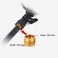 lasenersm 3 Pieces 58 Male to 38 Female Threaded Nut Screw Adapters Microphone Clip Holder Nut Adapters For Mic Micphone Stand