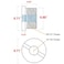 Anwenk Mic Stand Adapter 58 to 14 Adapter Male to Female Mic Screw Adapter Microphone Stand Adapter Camera Tripod Microphone Accessory for Tripod Stand Mic Microphone Stand Mount