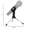 ChromaCast Super Lightweight Collapsible Desktop Microphone Tripod Stand with Mic Clip Desk CCTDMIC