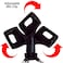 ChromaCast Super Lightweight Collapsible Desktop Microphone Tripod Stand with Mic Clip Desk CCTDMIC