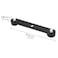 GEEKRIA Geekria for Creators Double Microphone Mounts Connector Rod 38 Male to Mic Boom Arm Port Microphone Thread Adapter Compatible with Mic Stand Microphone Arm Black