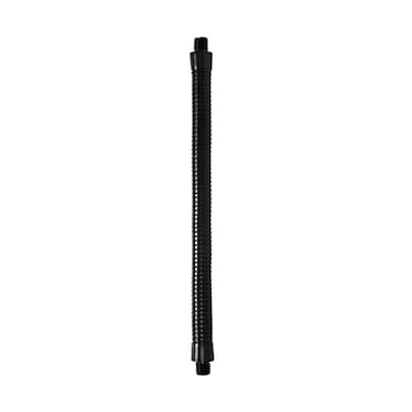 XCHTX Gooseneck Microphone Arm with 38maleFlexible Gooseneck Mic Stand16inchHeavy Duty Holding Black 1Pack