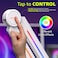 IXTECH RGB Mic Boom Arm High Profile Overhead Boom Arm Microphone Stand Desk Mount Adjustable Microphone Stand with Desk Mount Mic Arm for Live Streaming Gaming Podcasting Recording
