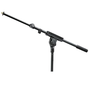 K&M KM Knig Meyer 2114050055 TwoPiece Telescopic Boom Arm With 58 Thread Smooth Silent and Scratch Free Position Changes Professional Grade for all Musicians German Made Black
