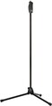 K&M KM Knig Meyer 2568057755 One Hand Microphone Stand Soft Touch Easy Clutch for Adjustable Height Mic Mount Holder Foldable Tripod Base Professional Grade Made In Germany Black