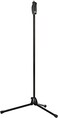 K&M KM Knig Meyer 2568057755 One Hand Microphone Stand Soft Touch Easy Clutch for Adjustable Height Mic Mount Holder Foldable Tripod Base Professional Grade Made In Germany Black