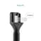 PDEEY Magnetic Mic Holder Handheld Stand for DJI Mic 2 Hollyland LARK M2 M1 MAX C1 Wireless Microphone Interview Go Stick and Foam Cover Pop Filter