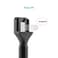 PDEEY Magnetic Mic Holder Handheld Stand for DJI Mic 2 Hollyland LARK M2 M1 MAX C1 Wireless Microphone Interview Go Stick and Foam Cover Pop Filter