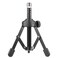 summina Mini Mic Stand Mini Foldable Desktop Tabletop Tripod Microphone Mic Stand Holder