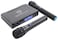 Rockville RWM1203VH Dual Wireless Handheld Microphone System 2 Mics VHF Long Range Clear Sound Digital Display for Karaoke Stage Church Live Events