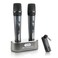THE PLATINUM The Platinum Wireless Microphone for mic Input UHF Metal Dynamic Handheld Multipurpose mic with Base and Rechargeable Receiver 160ft Range Suitable for Karaoke MachineAmplifier SpeakeMixe