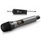 TONOR Wireless Microphone UHF Karaoke Microphone System Microfonos Inalambricos with Rechargeable Receiver Cordless Dynamic Mic Set for Singing Wedding Party 200ft TW310 1 Mic Grey