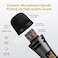 TONOR Wireless Microphone UHF Karaoke Microphone System Microfonos Inalambricos with Rechargeable Receiver Cordless Dynamic Mic Set for Singing Wedding Party 200ft TW310 1 Mic Grey