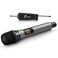 TONOR Wireless Microphone UHF Karaoke Microphone System Microfonos Inalambricos with Rechargeable Receiver Cordless Dynamic Mic Set for Singing Wedding Party 200ft TW310 1 Mic Grey